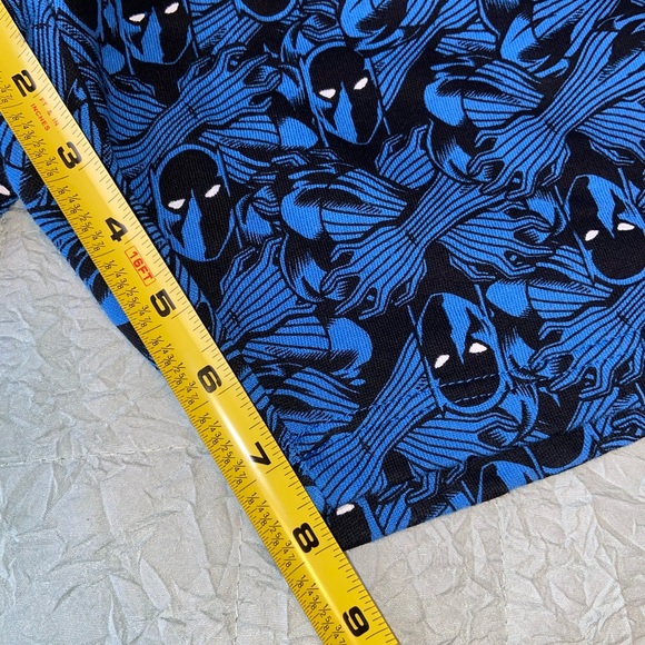 AKOO Marvel Black Panther T’Challa Shorts Sz. Medium Blue Black - Picture 3 of 4